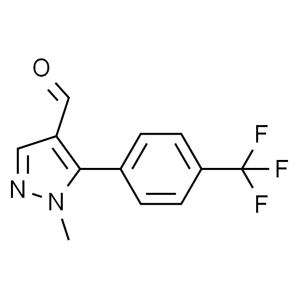 1-甲基-5-(4-(三氟甲基)苯基)-1H-吡唑-4-甲醛