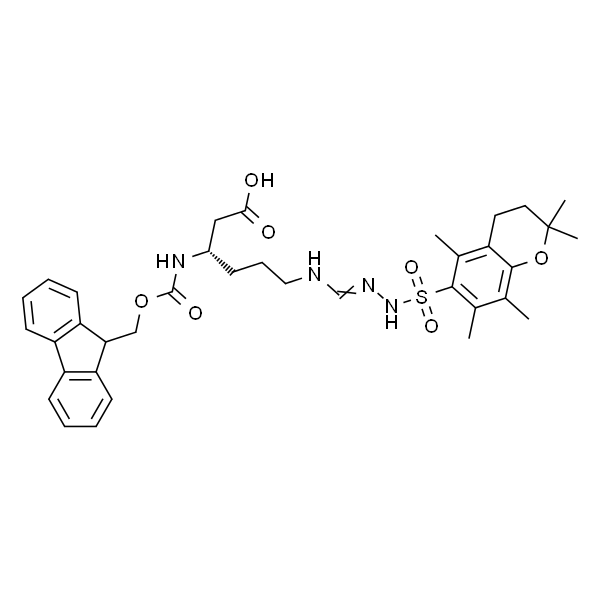 Fmoc-L-β-homoarginine(Pmc)