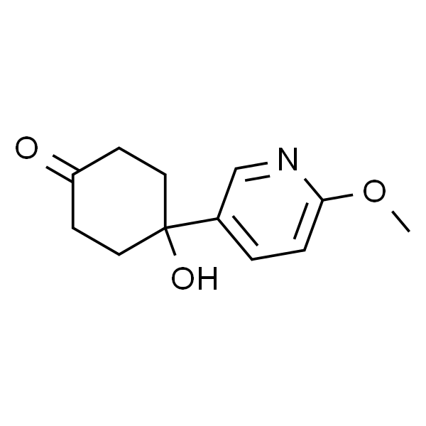 4-羟基-4-(6-甲氧基-3-吡啶基)环己酮