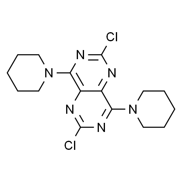 2,6-二氯-4,8-二哌啶子基嘧啶并[5,4-d]嘧啶
