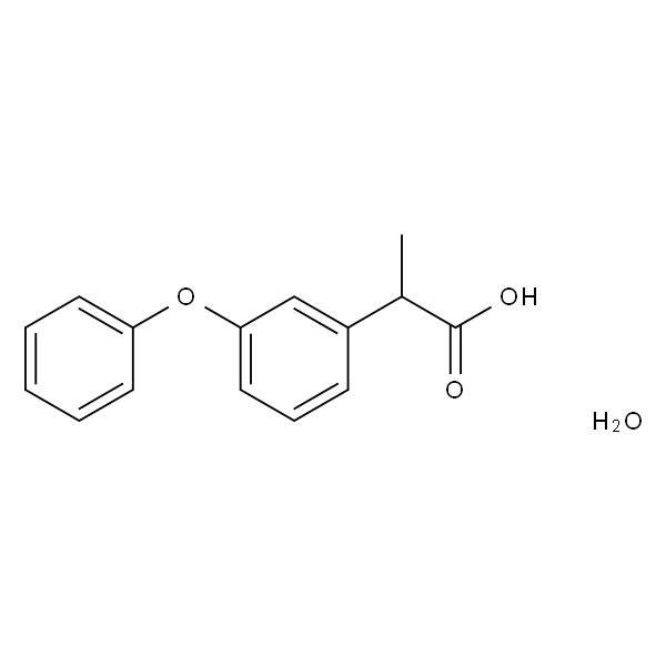 2-(3-苯氧基苯)丙酸钙盐二水合物
