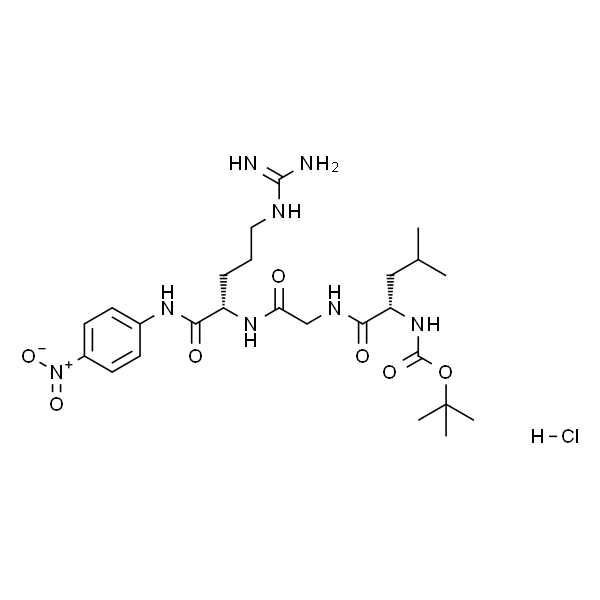 N-叔丁氧羰酰-L-白氨酸酰甘氨酰-L-精氨酸对硝基苯酰胺盐酸盐