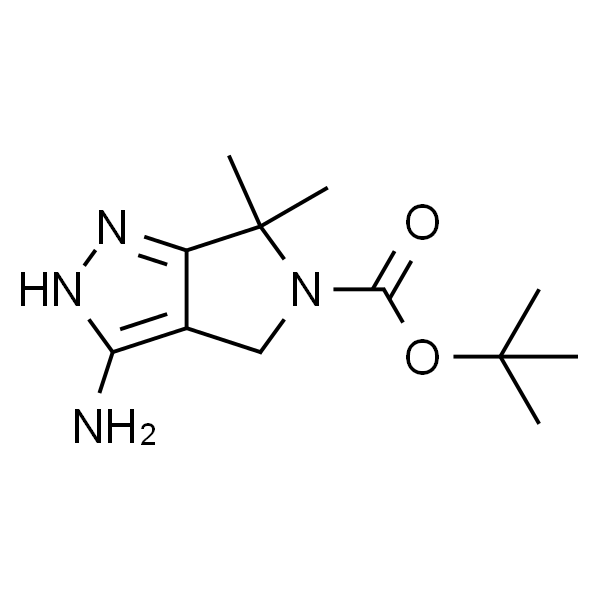 tert-butyl 3-amino-6,6-dimethyl-4,6-dihydropyrrolo[3,4-c]pyrazole-5(1H)-carboxylate