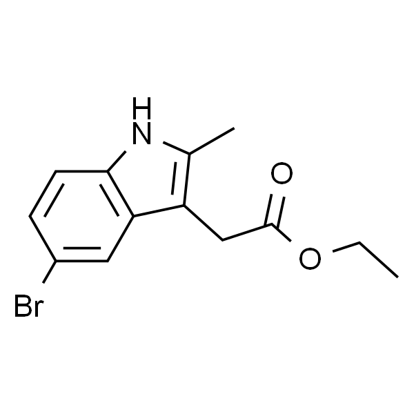 2-(5-溴-2-甲基-1H-吲哚-3-基)乙酸乙酯