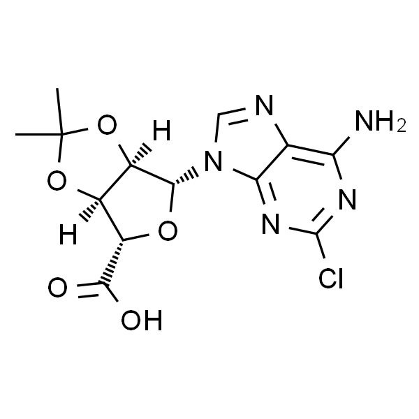 (3AS,4S,6R,6AR)-6-(6-氨基-2-氯-9H-嘌呤-9-基)-2,2-二甲基四氢呋喃并[3,4-d][1,3]二氧杂环戊烯-4--羧酸