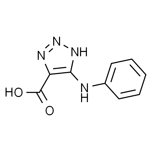4-(苯基氨基)-1H-1,2,3-三唑-5-羧酸