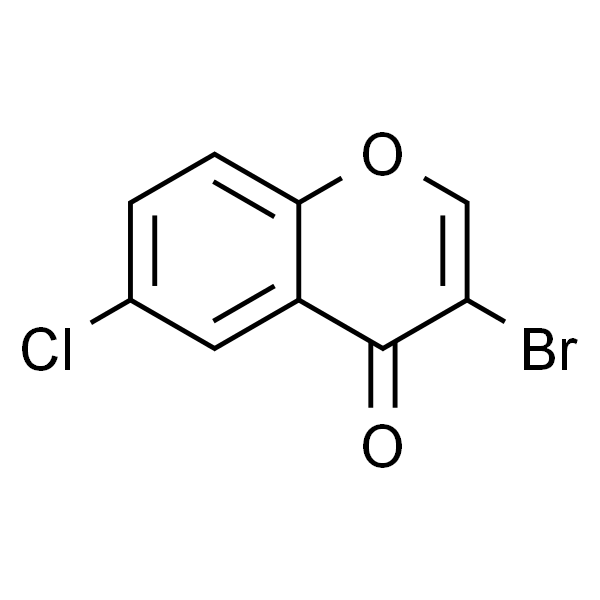 3-溴-6-氯-4H-铬-4-酮