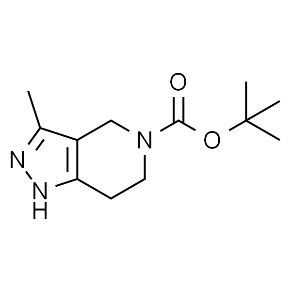 3-甲基-1H,4H,5H,6H,7H-吡唑并[4,3-c]吡啶-5-羧酸叔丁酯