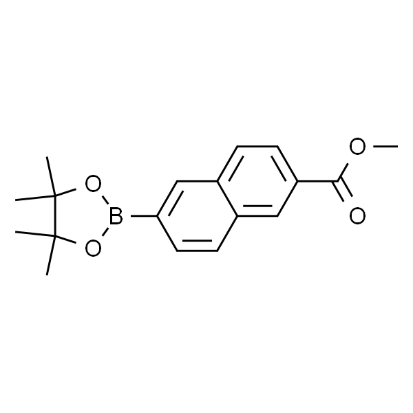 6-(4,4,5,5-四甲基-1,3,2-二氧杂硼杂环戊烷-2-基)-2-萘甲酸甲酯