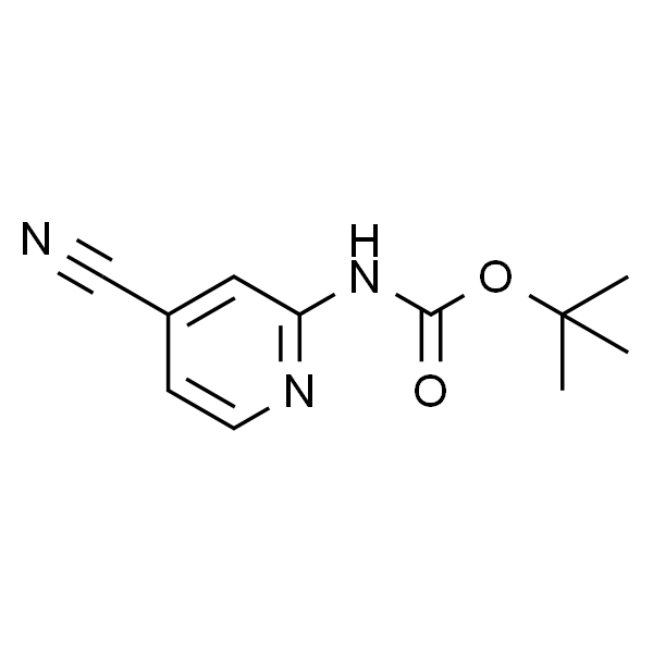2-(Boc-Amino)-4-Cyanopyridine