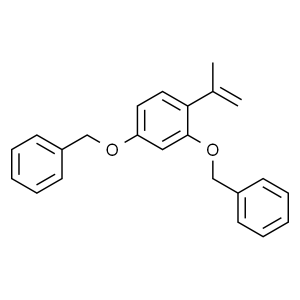 (4-(Prop-1-en-2-yl)-1,3-phenylene)bis(oxy)bis(methylene)dibenzene