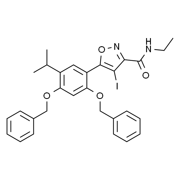 5-(2,4-bis(benzyloxy)-5-isopropylphenyl)-N-ethyl-4-iodoisoxazole-3-carboxaMide