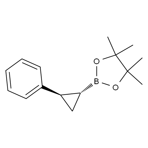 rel-4,4,5,5-四甲基-2-[(1R,2R)-2-苯基环丙基]-1,3,2-二氧杂硼杂环戊烷