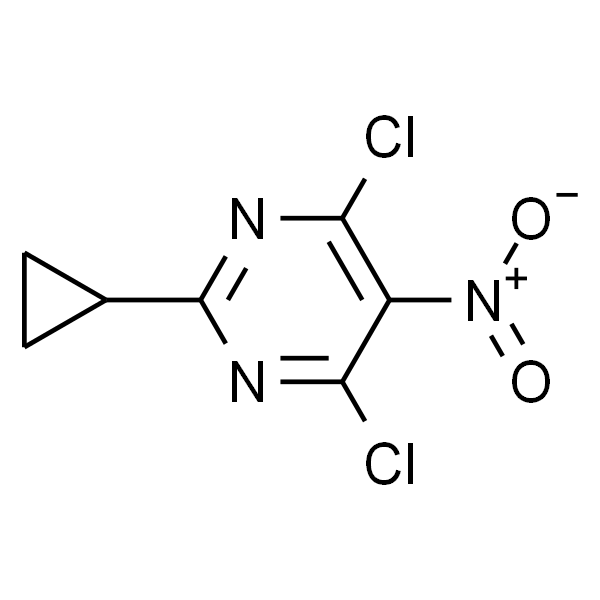 4,6-二氯-2-环丙基-5-硝基嘧啶