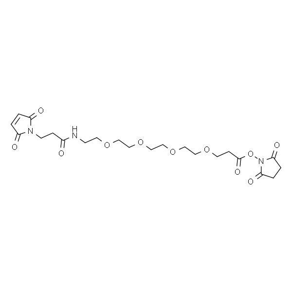 O-[N-(3-马来酰亚胺丙酰)氨基乙基]-O′-[3-(N-琥珀酰亚氨氧基)-3-氧代丙基]三甘醇