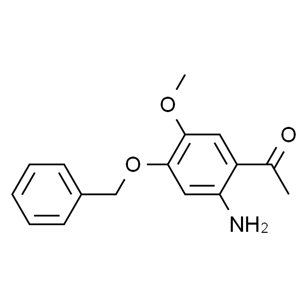 Ethanone, 1-[2-amino-5-methoxy-4-(phenylmethoxy)phenyl]-