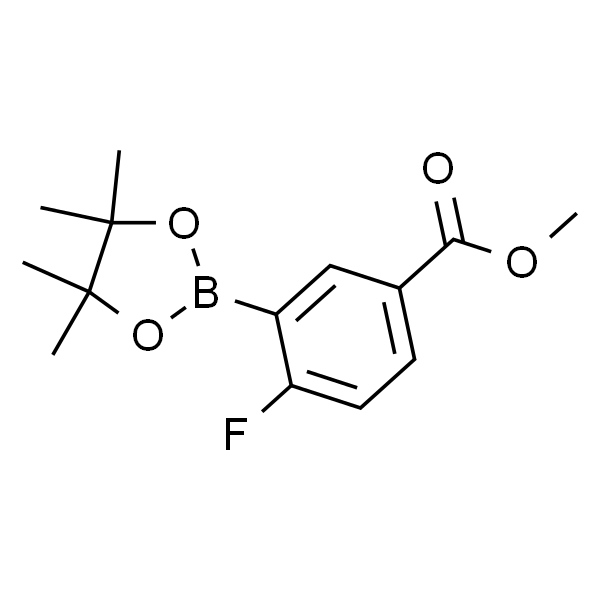 4-氟-3-(4,4,5,5-四甲基-1,3,2-二氧杂硼杂环戊烷-2-基)苯甲酸甲酯