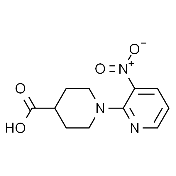 1-(3-硝基吡啶-2-基)哌啶-4-羧酸