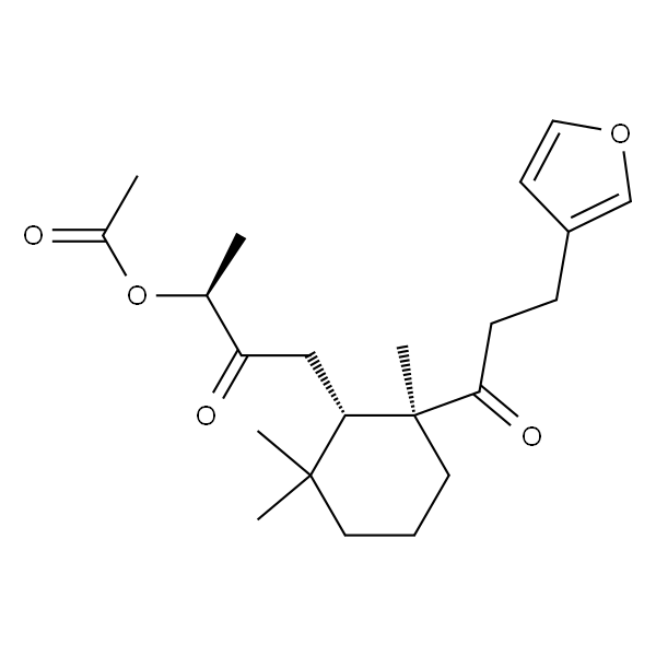 8-Acetoxy-15,16-epoxy-8,9-secolabda-13(16),14-diene-7,9-dione