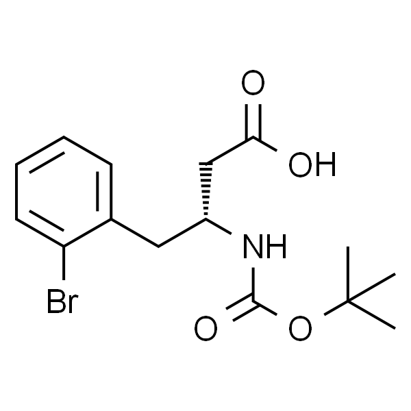 (R)-4-(2-溴苯基)-3-((叔丁氧羰基)氨基)丁酸