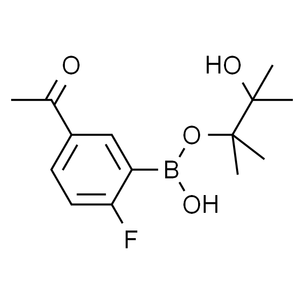 1-(4-氟-3-(4,4,5,5-四甲基-1,3,2-二氧硼杂环戊烷-2-基)苯)乙烷-1-酮