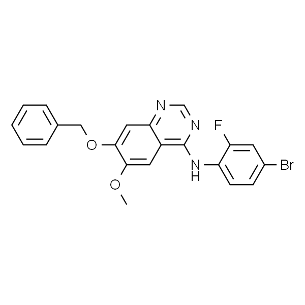 7-(苄氧基)-N-(4-溴-2-氟苯基)-6-甲氧基喹唑啉-4-胺