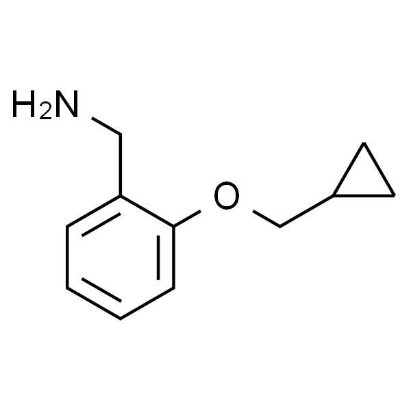(2-(cyclopropylmethoxy)phenyl)methanamine