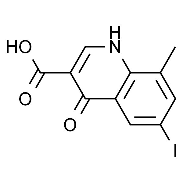 6-Iodo-8-methyl-4-oxo-1,4-dihydro-3-quinolinecarboxylic acid