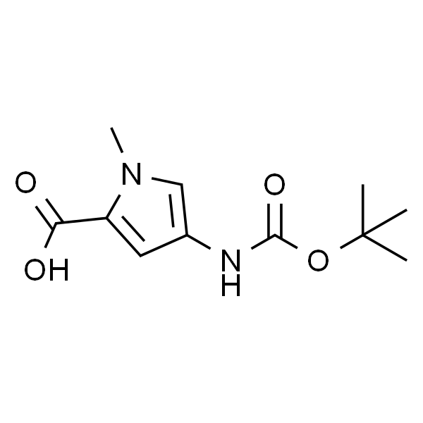 4-(tert-butoxycarbonylamino)-1-methyl-1H-pyrrole-2-carboxylic acid