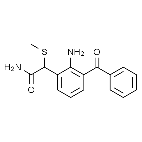 2-氨基-3-苯甲酰基-alpha-(甲硫基)苯乙酰胺