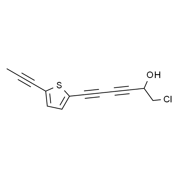 1-Chloro-6-(5-(prop-1-ynyl)thiophen-2-yl)hexa-3,5-diyn-2-ol
