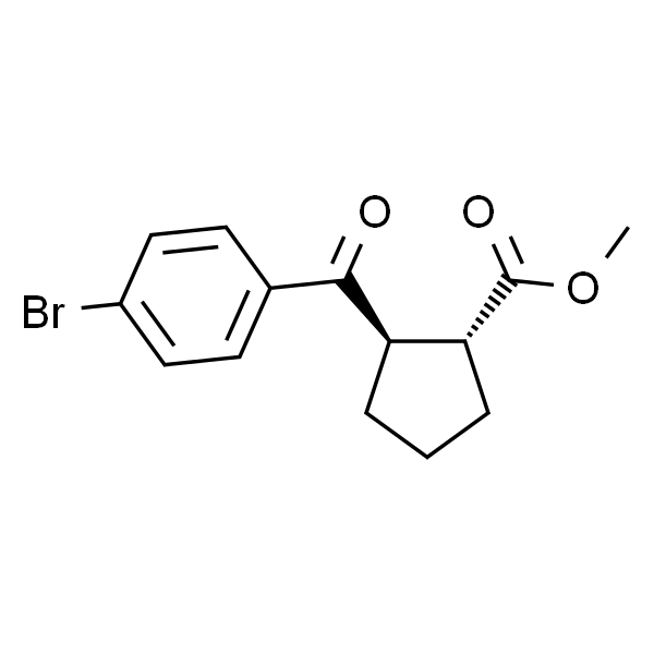 (1R,2R)-Methyl 2-(4-bromobenzoyl)-cyclopentanecarboxylate