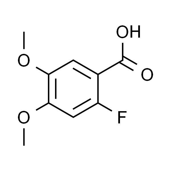 2-氟-4,5-二甲氧基苯甲酸