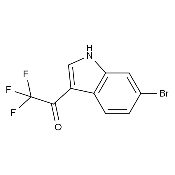 1-(6-溴-1H-吲哚-3-基)-2,2,2-三氟乙烷-1-酮