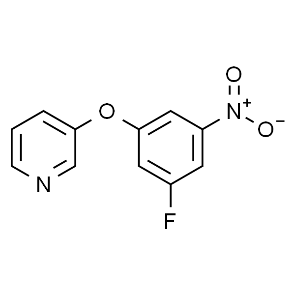 3-(3-氟-5-硝基苯酚)吡啶