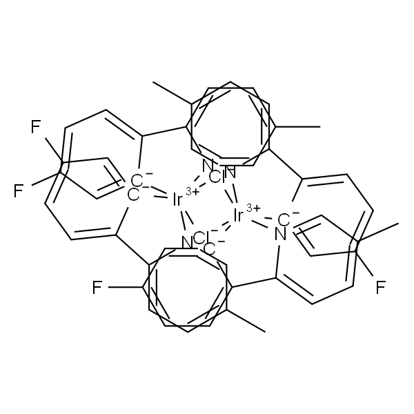 二-μ-氯噻吩[5-氟-2-(5-甲基-2-吡啶基-κN)苯基-κC]二铱