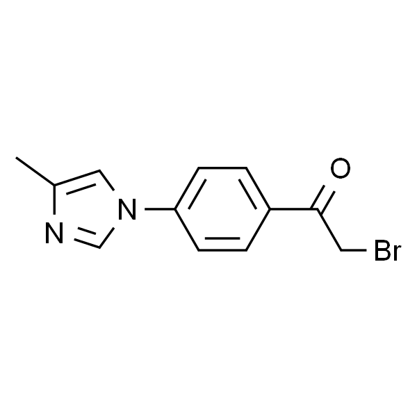 2-溴--1-(4-(4-甲基-1H-咪唑-1-基)苯基)乙酮