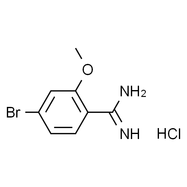 4-溴-2-甲氧基苯甲脒盐酸盐