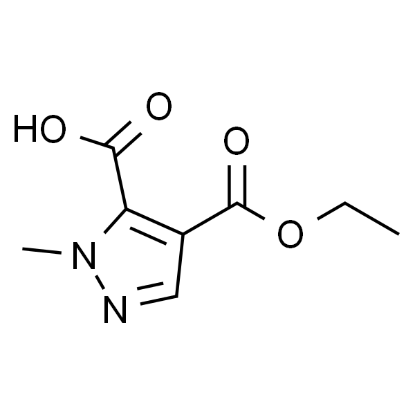 4-(乙氧基羰基)-1-甲基-1H-吡唑-5-羧酸