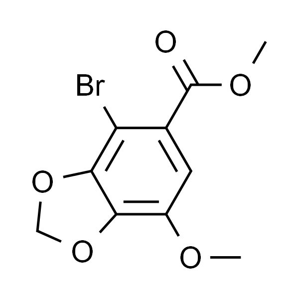 4-溴-7-甲氧基苯并[d] [1,3]二氧杂环戊烯-5-羧酸甲酯