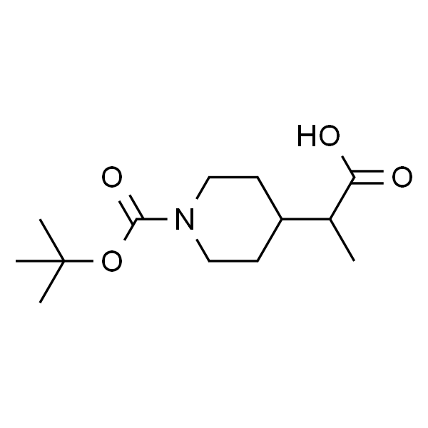 2-(1-(叔丁氧基羰基)哌啶-4-基)丙酸