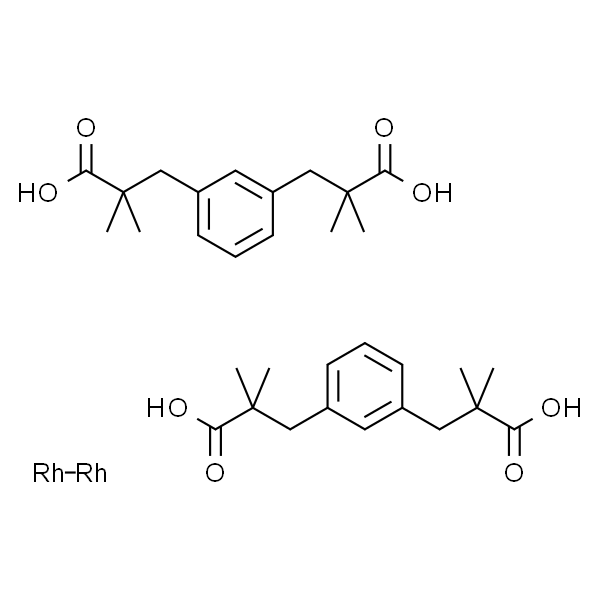 双[(α，α，α'，α'-四甲基-1，3-苯二丙酸)铑]