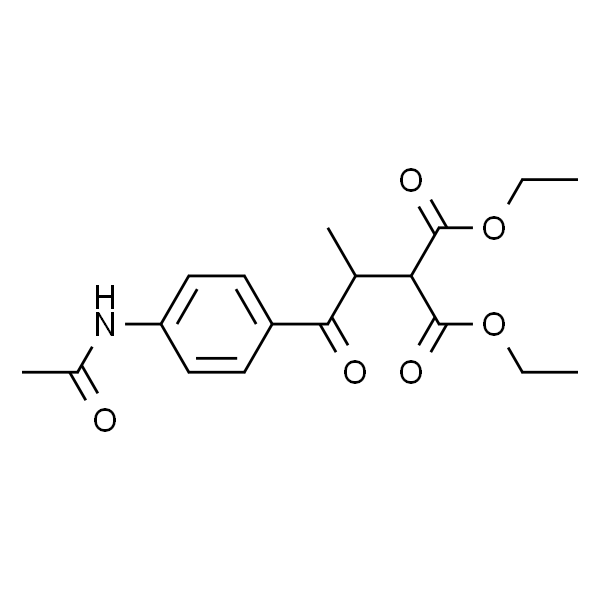 2-(1-(4-乙酰氨基苯基)-1-氧代丙烷-2-基)丙二酸二乙酯