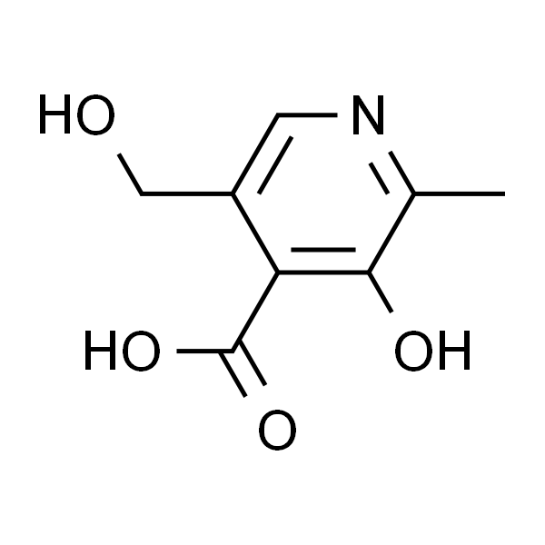 2-甲基-3-羟基-4-羧基-3-羟甲基吡啶