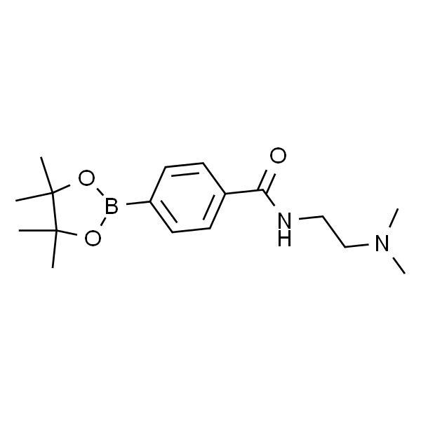 4-(N-[2-(二甲基氨)乙基]氨基甲酰)苯硼酸频哪酯