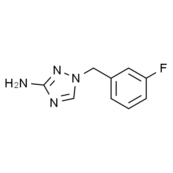 1-[(3-氟苯基)甲基]-1h-1,2,4-三唑-3-胺