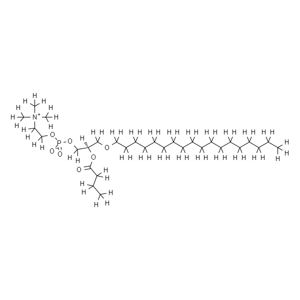 1-0-octadecyl-2-butyryl-sn-glycero-3-phosphocholine
