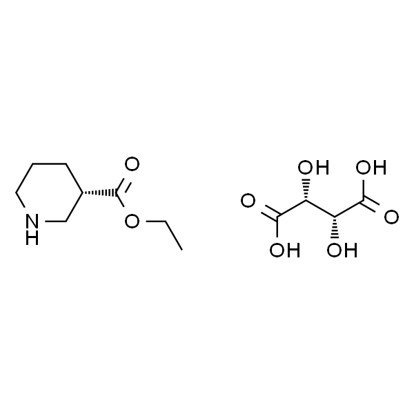 （S）-3-哌啶甲酸乙酯-D-酒石酸盐
