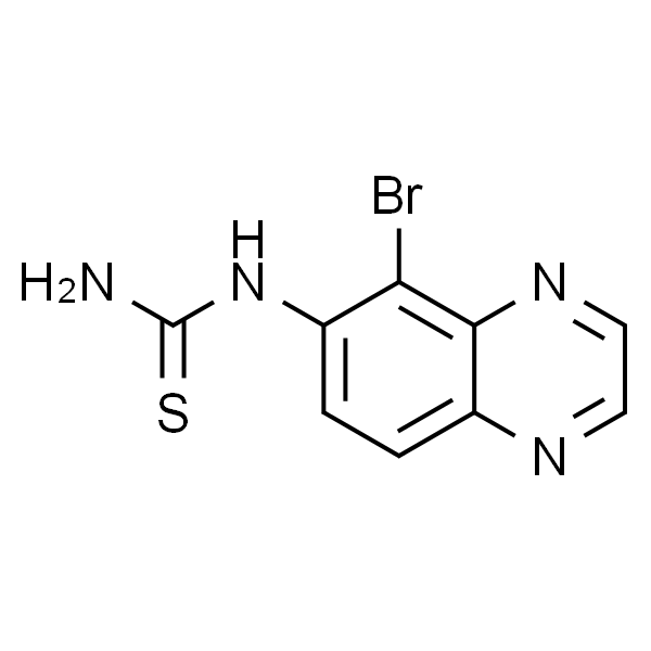 N-(5-溴喹喔啉-6-基)硫脲