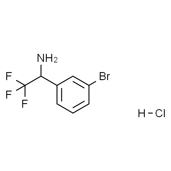 1-(3-溴苯基)-2,2,2-三氟乙胺盐酸盐